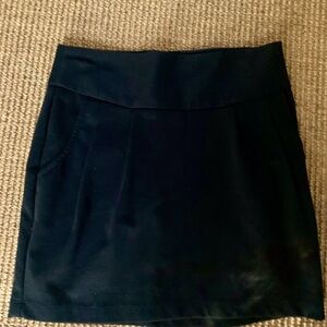 Grass Collections black pencil skirt mini pockets zippered